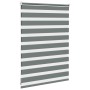 Estor cebra gris oscuro tejido ancho 110,9 cm poliéster by , Blinds and blinds - Ref: Foro24-4014108, Price: 23,55 €, Discoun...