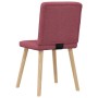 Sillas de comedor 2 unidades tela rojo tinto von , Essstühle - Ref: Foro24-4101200, Preis: 103,21 €, Rabatt: %
