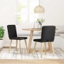 Sillas de comedor 2 unidades tela negro von , Essstühle - Ref: Foro24-4101199, Preis: 103,21 €, Rabatt: %