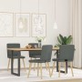 Sillas de comedor giratorias 4 unidades tela gris oscuro von , Essstühle - Ref: Foro24-3315222, Preis: 202,26 €, Rabatt: %