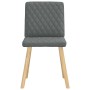 Sillas de comedor giratorias 4 unidades tela gris oscuro von , Essstühle - Ref: Foro24-3315222, Preis: 202,26 €, Rabatt: %