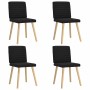 Sillas de comedor 4 unidades tela negras von , Essstühle - Ref: Foro24-3315276, Preis: 200,81 €, Rabatt: %