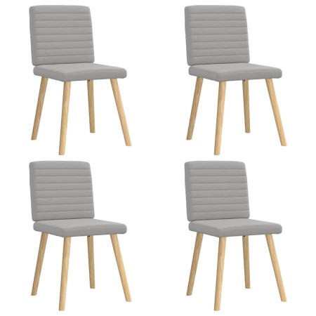 Sillas de comedor 4 uds tela gris nube von , Essstühle - Ref: Foro24-3315283, Preis: 200,81 €, Rabatt: %