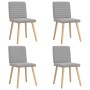 Sillas de comedor 4 uds tela gris nube von , Essstühle - Ref: Foro24-3315283, Preis: 200,81 €, Rabatt: %