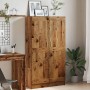 Estantería madera ingeniería madera envejecida 82,5x30,5x150 cm von , Bücherregale und Regale - Ref: Foro24-3345215, Preis: 1...
