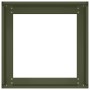Jardinera acero verde oliva 40x40x30 cm von , Töpfe und Pflanzgefäße - Ref: Foro24-860797, Preis: 43,16 €, Rabatt: %