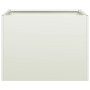 Jardinera acero blanco 40x40x30 cm von , Töpfe und Pflanzgefäße - Ref: Foro24-860795, Preis: 49,13 €, Rabatt: %