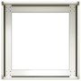 Jardinera acero blanco 40x40x30 cm von , Töpfe und Pflanzgefäße - Ref: Foro24-860795, Preis: 49,13 €, Rabatt: %