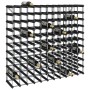 Wine rack for 120 bottles solid black pine wood by vidaXL, Wine racks - Ref: Foro24-325917, Price: 192,03 €, Discount: %