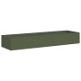 Jardinera acero verde oliva 280x80x40 cm von , Töpfe und Pflanzgefäße - Ref: Foro24-860762, Preis: 154,41 €, Rabatt: %
