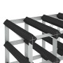 Wine rack for 120 bottles solid black pine wood by vidaXL, Wine racks - Ref: Foro24-325917, Price: 192,03 €, Discount: %