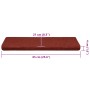 Alfombrilla autoadhesiva escalera 30 uds rojo 65x21x4 cm by , Stair mats - Ref: Foro24-3365695, Price: 83,64 €, Discount: %