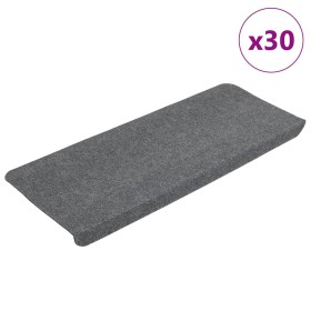 Alfombrilla autoadhesiva escalera 30 uds gris 65x24,5x3,5 cm by , Stair mats - Ref: Foro24-3365913, Price: 67,37 €, Discount: %