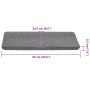 Alfombrilla autoadhesiva escalera 30 uds gris 65x24,5x3,5 cm by , Stair mats - Ref: Foro24-3365913, Price: 67,37 €, Discount: %