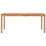 Mesa de comedor de jardín madera maciza de teca 180x90x77 cm de vidaXL, Mesas de jardín - Ref: Foro24-315621, Precio: 278,36 ...