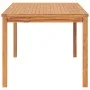 Mesa de comedor de jardín madera maciza de teca 180x90x77 cm de vidaXL, Mesas de jardín - Ref: Foro24-315621, Precio: 278,36 ...