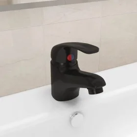 Black sink mixer tap 13x10 cm by vidaXL, Faucets - Ref: Foro24-149080, Price: 26,22 €, Discount: %