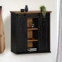 Armario colgante HALDEN 2 puerta correderas 75x22,5x70 cm negro von , Küchenschränke - Ref: Foro24-4018444, Preis: 133,54 €, ...