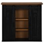 Armario colgante HALDEN 2 puerta correderas 75x22,5x70 cm negro von , Küchenschränke - Ref: Foro24-4018444, Preis: 133,54 €, ...