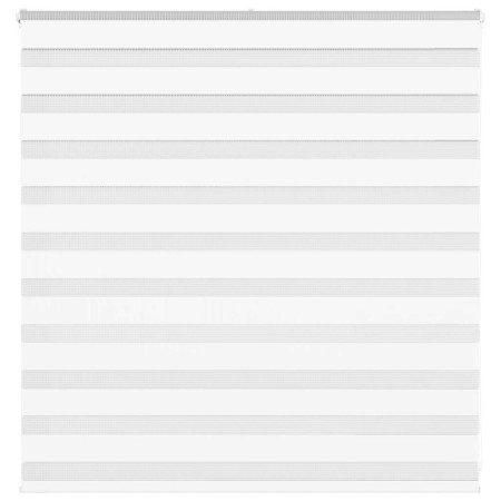 Estor cebra blanco 140x100 cm tejido ancho 135,9 cm poliéster de , Persianas y estores - Ref: Foro24-4014737, Precio: 26,72 €...