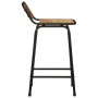 Taburetes de barra 2 uds 46x35,5x80 cm madera maciza de mango von , Küchenhocker - Ref: Foro24-4013530, Preis: 120,33 €, Raba...