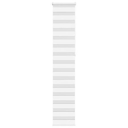 Estor cebra blanco 45x230 cm tejido ancho 40,9 cm poliéster by , Blinds and blinds - Ref: Foro24-4014796, Price: 24,18 €, Dis...