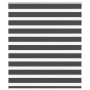 Estor cebra negro 120x150 cm tejido ancho 115,9 cm poliéster de , Persianas y estores - Ref: Foro24-4014239, Precio: 24,24 €,...