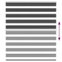 Estor cebra negro 120x150 cm tejido ancho 115,9 cm poliéster de , Persianas y estores - Ref: Foro24-4014239, Precio: 24,24 €,...