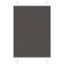 Estor Plisado negro 100x100 cm Tela Ancho 99,4 cm Poliéster by , Blinds and blinds - Ref: Foro24-4015126, Price: 21,39 €, Dis...