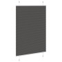 Estor Plisado negro 100x100 cm Tela Ancho 99,4 cm Poliéster by , Blinds and blinds - Ref: Foro24-4015126, Price: 21,39 €, Dis...