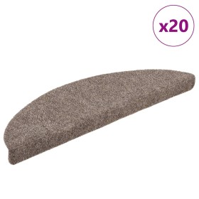 Alfombrilla autoadhesiva escalera 20 uds beige 56x17x3 cm by , Stair mats - Ref: Foro24-3365676, Price: 54,93 €, Discount: %