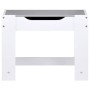 Mesa infantil con 2 sillas MDF blanco