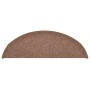 Alfombrilla escalera 30 uds marrón 56x17x3 cm de , Alfombrillas para escalones - Ref: Foro24-3365744, Precio: 121,36 €