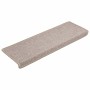 Alfombrilla escalera 30 uds 65x21x4 cm taupe de , Alfombrillas para escalones - Ref: Foro24-3365771, Precio: 148,54 €, Descue...