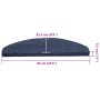 Alfombrilla autoadhesiva escalera 30 uds azul 65x22,5x3,5 cm by , Stair mats - Ref: Foro24-3365918, Price: 70,37 €, Discount: %