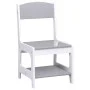 Kinder-Tisch mit 2 Stühlen aus weißem MDF. von vidaXL, Möbelsets für Babys und Kleinkinder - Ref: Foro24-80283, Preis: 111,72...