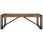 Mesa de centro multicolor 100x100x35 cm madera maciza reciclada by , Coffee table - Ref: Foro24-4016668, Price: 147,35 €, Dis...