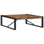 Mesa de centro multicolor 100x100x35 cm madera maciza reciclada by , Coffee table - Ref: Foro24-4016668, Price: 147,35 €, Dis...