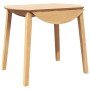 Mesa de comedor natural madera maciza roble caucho von , Küchen- und Esstische - Ref: Foro24-4102530, Preis: 184,38 €, Rabatt: %