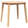 Mesa de comedor natural madera maciza roble caucho von , Küchen- und Esstische - Ref: Foro24-4102530, Preis: 184,38 €, Rabatt: %