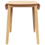 Mesa de comedor natural madera maciza roble caucho von , Küchen- und Esstische - Ref: Foro24-4102530, Preis: 184,38 €, Rabatt: %
