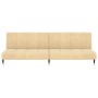 Sofá cama de 2 plazas terciopelo color crema by , Sofas - Ref: Foro24-375883, Price: 245,90 €, Discount: %