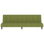 Sofá cama de 2 plazas terciopelo verde claro von , Sofas - Ref: Foro24-375766, Preis: 239,83 €, Rabatt: %