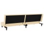 Sofá cama de 2 plazas terciopelo color crema by , Sofas - Ref: Foro24-375772, Price: 239,27 €, Discount: %