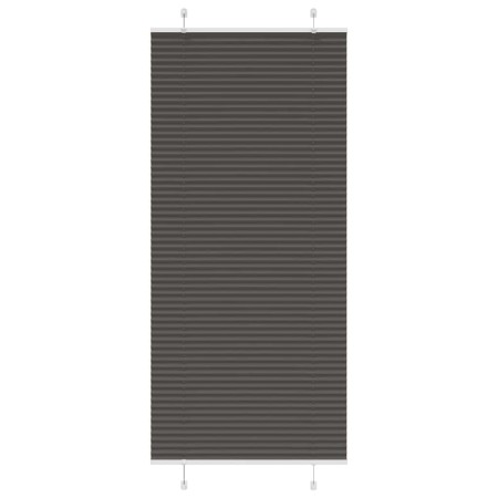 Estor Plisado negro 90x200 cm Tela Ancho 89,4 cm Poliéster by , Blinds and blinds - Ref: Foro24-4015158, Price: 25,45 €, Disc...