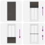 Estor Plisado negro 90x200 cm Tela Ancho 89,4 cm Poliéster by , Blinds and blinds - Ref: Foro24-4015158, Price: 25,45 €, Disc...