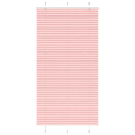 Estor Plisado rosa 110x200 cm Tela Ancho 109,4 cm Poliéster by , Blinds and blinds - Ref: Foro24-4015468, Price: 24,64 €, Dis...