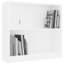 Estantería de madera contrachapada blanco 80x24x75 cm by , Bookcases and shelves - Ref: Foro24-800891, Price: 48,58 €, Discou...