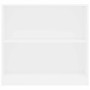 Estantería de madera contrachapada blanco 80x24x75 cm by , Bookcases and shelves - Ref: Foro24-800891, Price: 48,58 €, Discou...