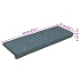 Alfombrilla escalera 30 uds 65x21x4 cm verde de , Alfombrillas para escalones - Ref: Foro24-3365773, Precio: 124,03 €, Descue...